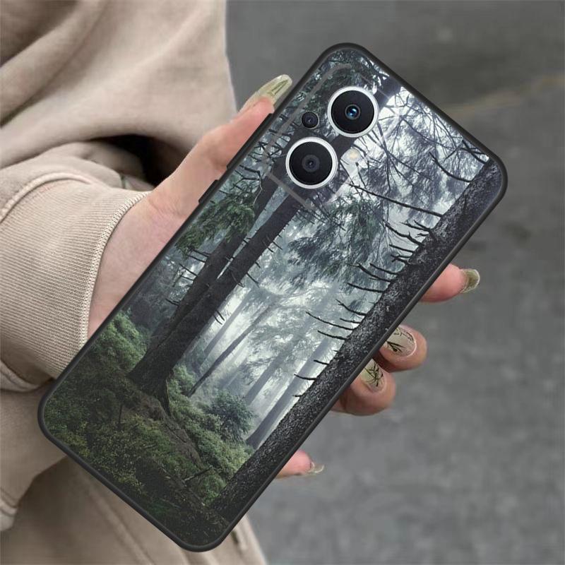 Nature Forest Mountain Case For OPPO Reno 8T 13F 14F 12F 11F 10 12 13 14 Pro 7 8 Lite OPPO Find X8 X6 X9 Pro Cover