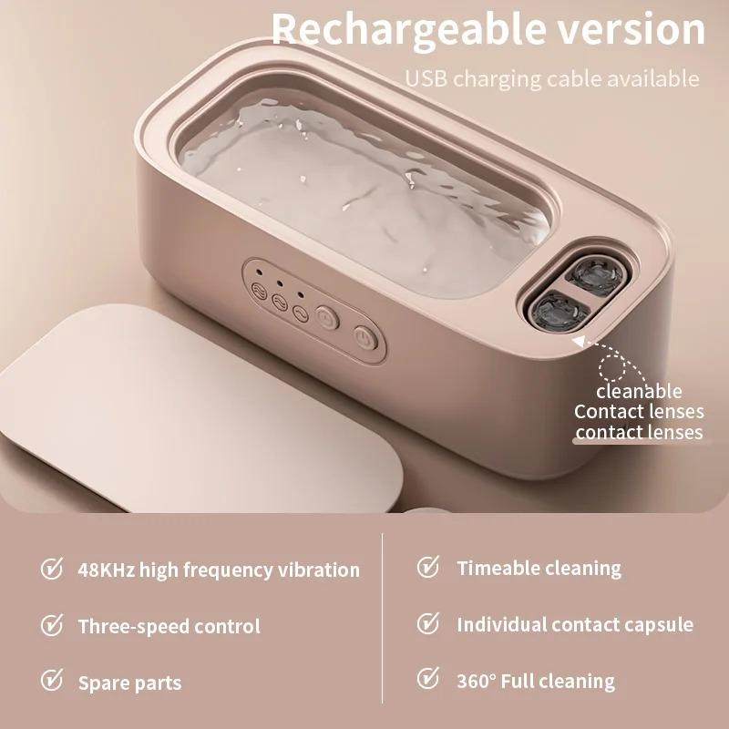 Xiaomi 48KHz Precision Sonic Cleaning Machine, Upgrade for Watch Straps, Contact Lenses, Glasses