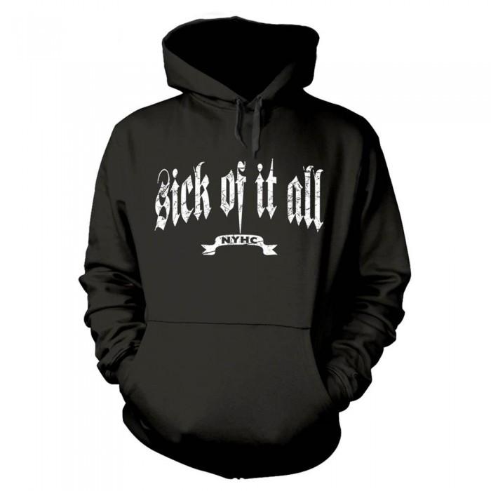 Sick Of It All Unisex Adult Logo Hoodie