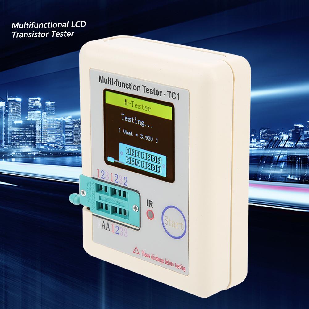 Transistor Tester,LCD Transistor Tester Diode Triode Capacitance Meter LCR-T6 ESR NPN PNP MOSFET Transistor Tester,LCD Transistor Tester Diode Triode Capacitance Meter LCR-T6 ESR NPN PNP MOSFET