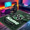 Custom Name Personalized Hannover 96 Football Print Carpet, Versatile Home Decor Rug, for Playroom, Apartment, Balcony, Entryway, Hallway Gift