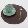Nordic Style Hand-Woven Placemat: Heat & Oil Resistant, Slip-Resistant Pad for Dinner Plates, Bowls, and Coasters.