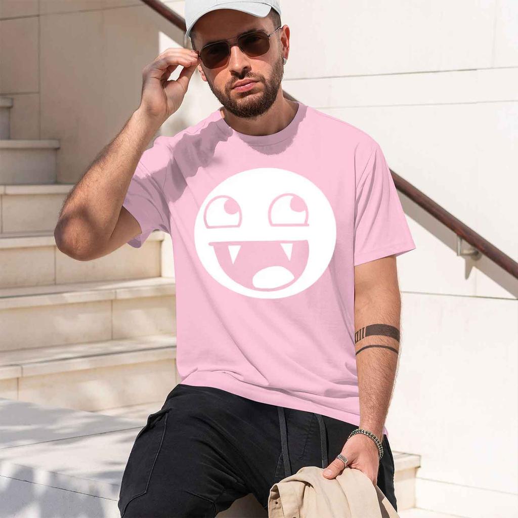 2026 New Mo Kun Epic Face Funny Tee High Quality 100 Cotton Crew Neck Casual Summer Tshirt For Unisex And Unisex