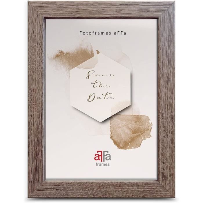 Cadre Photo - aFFa Frames - Hekla - MDF - 15 X 21 Cm - Chêne Sonoma - Rectangulaire