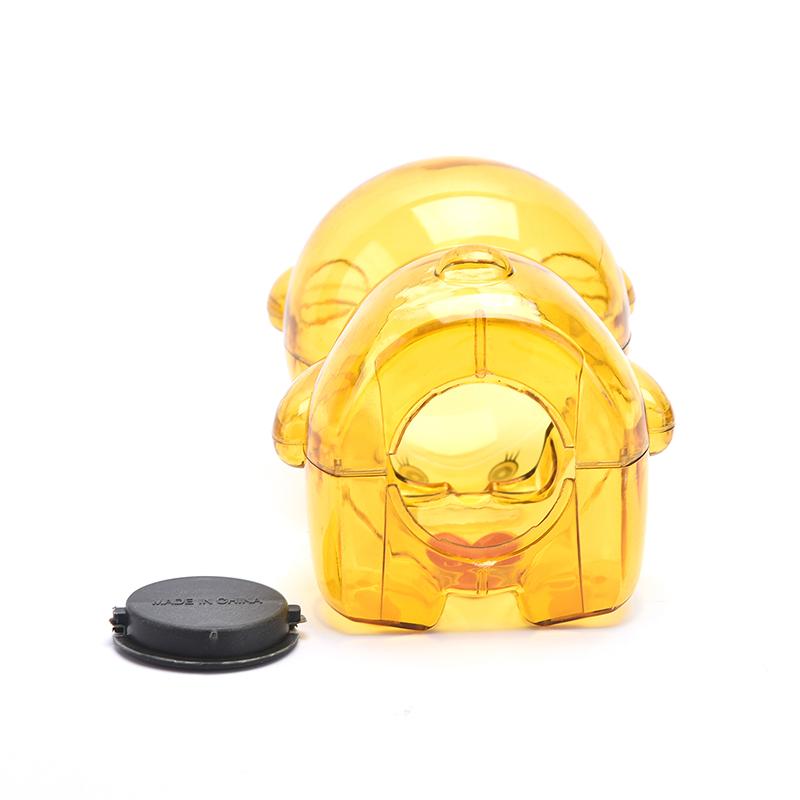 Urs Desene Animat Cutii pentru Bani Kid Student Pușculiță Stil Transparent Economisind Bani