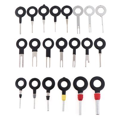 21Pcs Car Wire Terminal Removal Tool Wiring Connector Pin Extractor Tool