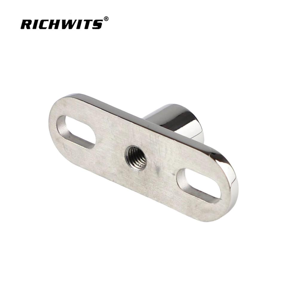 304 Stainless Steel Hydraulic Gas Spring Support Base for RV M10 Cylinder Seat