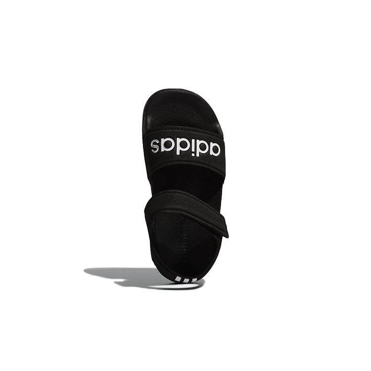 Adidas Adilette Sandal K Synthetic Leather Slip Resistant Abrasion Resistant Sandal Black Kids' G26879