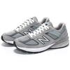 New Balance NB 990 V5 Low Top Running Shoes Women's Gray D Width
