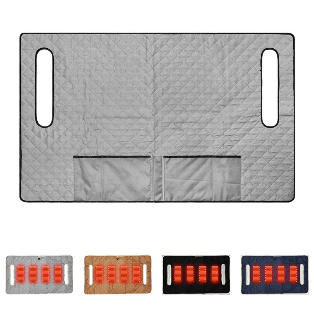 Soft Heated Golf Cart Seat Cover Waterproof Towel Easy Installation Universal Golf Cart Seat 4-Zone Heating Golf Seat Covers