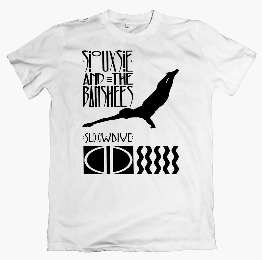 Siouxsie banshees slowdive tshirt 80s post punk band tee unisex kiss dreamhouse S
