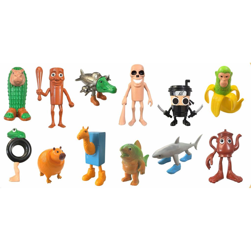 TungTungTungSahur TralaleroTralala Nightmare Stickman Sahur Figure AI-Designed Collectible