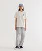 COVERNAT Slub Crack C Logo T-Shirt Ivory