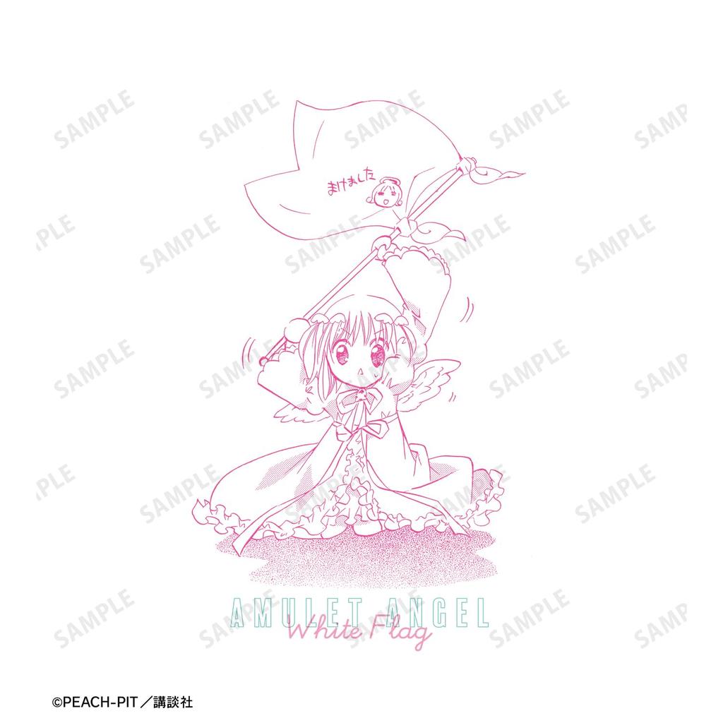 Shugo Chara! Amulet Angel Original Frame T-Shirt Men's XL Size