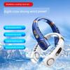 2025 New Model Neck-Hanging Fan with Cooling Function, Ultra-Long Battery Life, Portable Charging, Bladeless, Strong Wind, Ultra-Quiet, Small and
