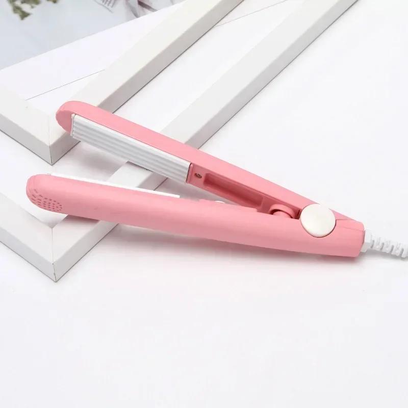 2025 Best Sell Mini Hair Curler Fluffy Splint Flat Iron Curling Corrugated Plate Pro Electric Hair Crimper For All Hair Lengths