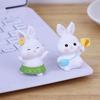 Cute Rabbit Ornament for Car, Desk, or Home Decor
