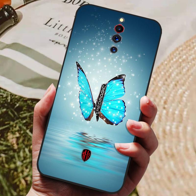 For Nubia Red Magic 5G Case Soft Silicon Cover Phone Case for ZTE Nubia Red Magic 7 Pro 5G 5S Cases Redmaic 5G 7Pro Fundas Coque