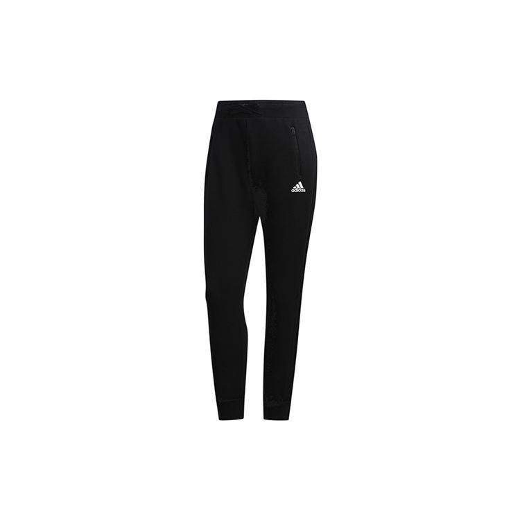 (WMNS) adidas Training Knitted Pants Asia Sizing Black Women s EH3893 XXL