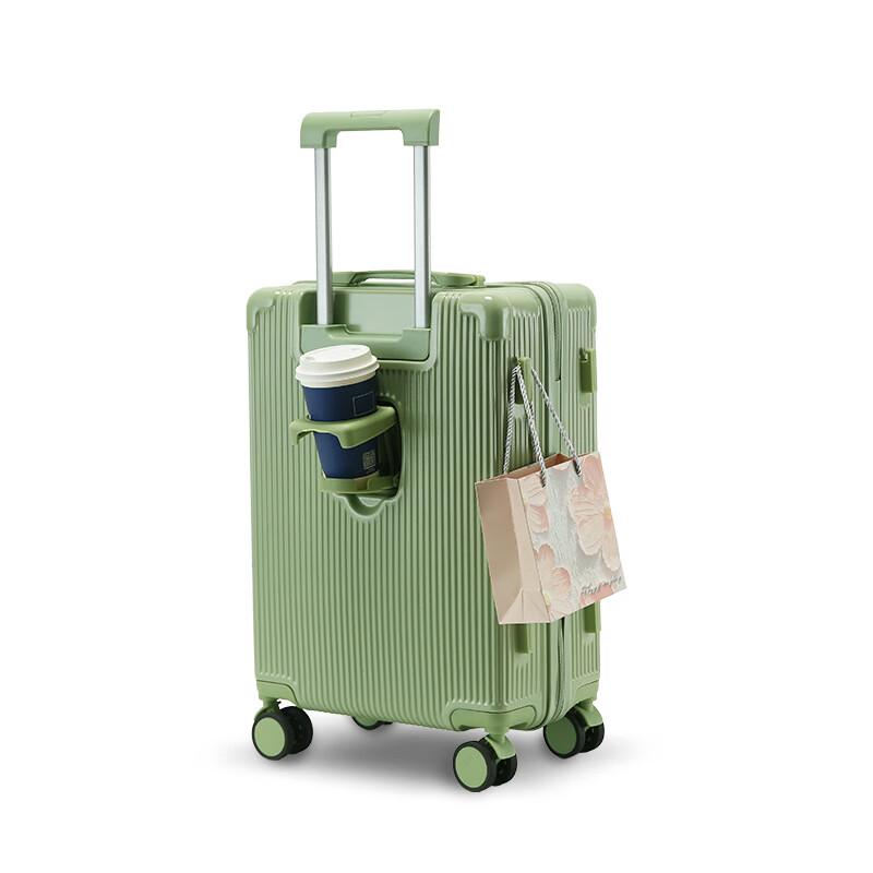 Traveler Front-Opening Hardside Carry-On Luggage 20-inch