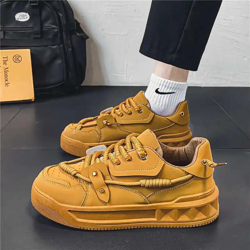 Fashion Hiphop In The Forest High Man Sneakers Shose Shoes Men's Demi-season Boots Sport Shows What's Basket Fashion Authentic