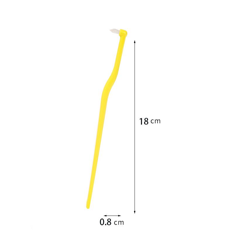 Round Head Pet Toothbrush with Soft Bristles for Cats and Dogs