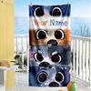 Bluey Personalized Text Beach Towel Quick-Dry Soft Microfiber Suitable for Sports Travel Swimming Yoga Bathroom Beach And Pool