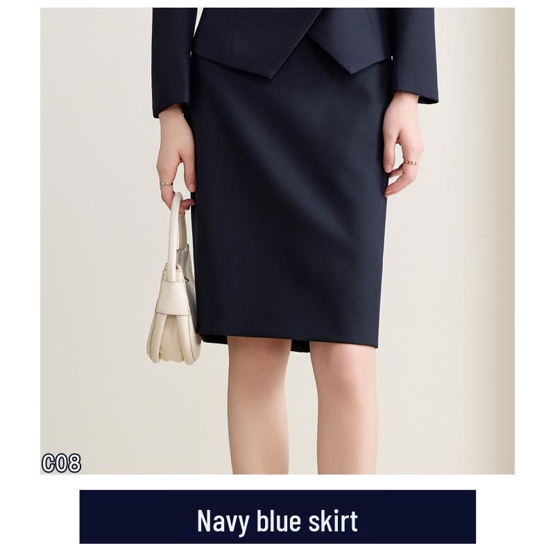 2025 Women's Autumn Black Pantsuit: Elegant Business Professional Workwear