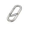 MM Mizumoto Machinery Works SUS304 Stainless Steel Petit Carabiner (with Anti-Slip Snap) PK-4