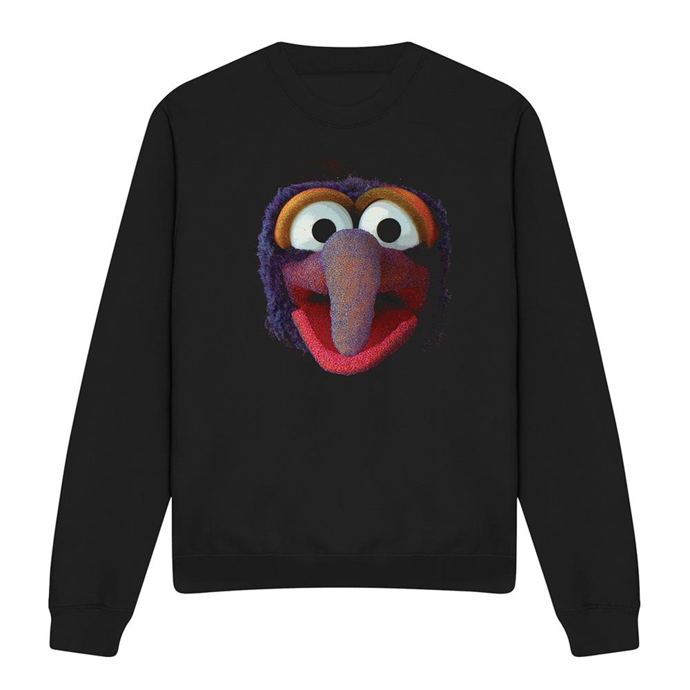 The Muppets Unisex Adult Gonzo Face Sweatshirt