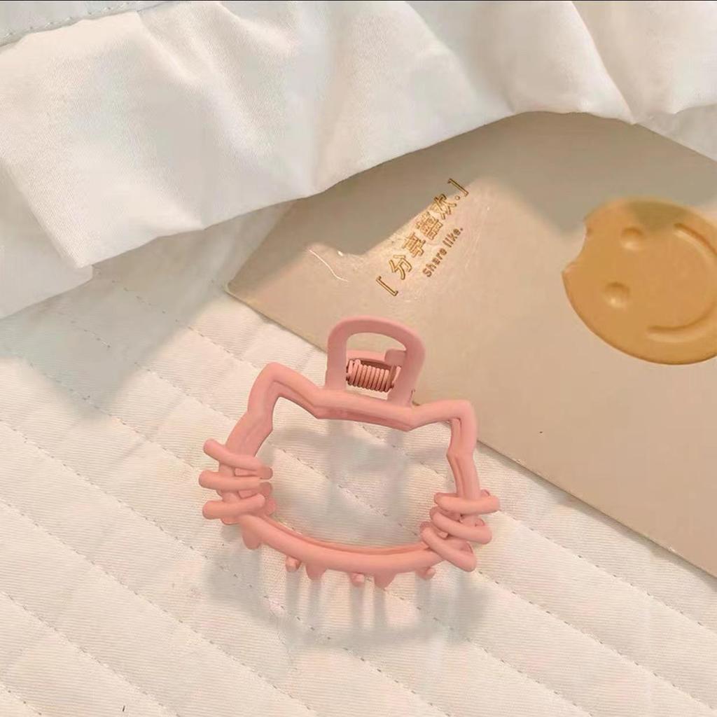 Koreanische Metall-Klauen-Haarspange: Damen Chic Hai Haarklammer