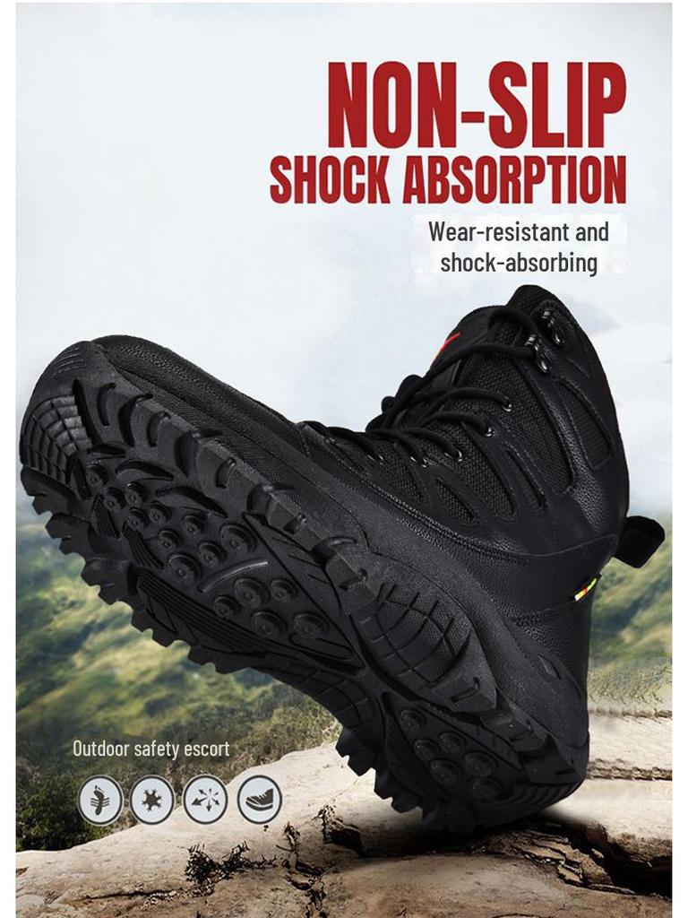 Unisex wysokie zimowe buty trekkingowe - ciepłe, modne, duże rozmiary śniegowców