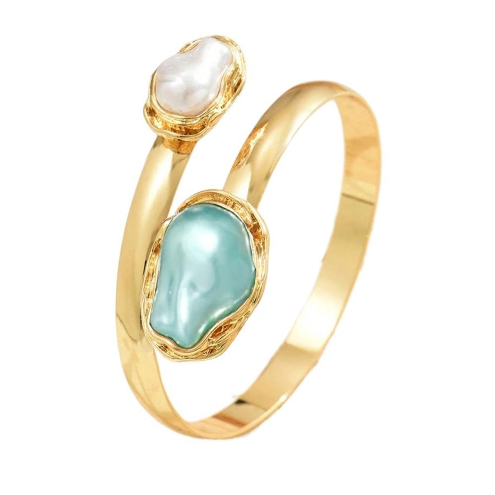 

Браслет-манжета золотого цвета с открытой частью, металлический браслет с цветком, гламурный браслет, свадебный наряд Style 4