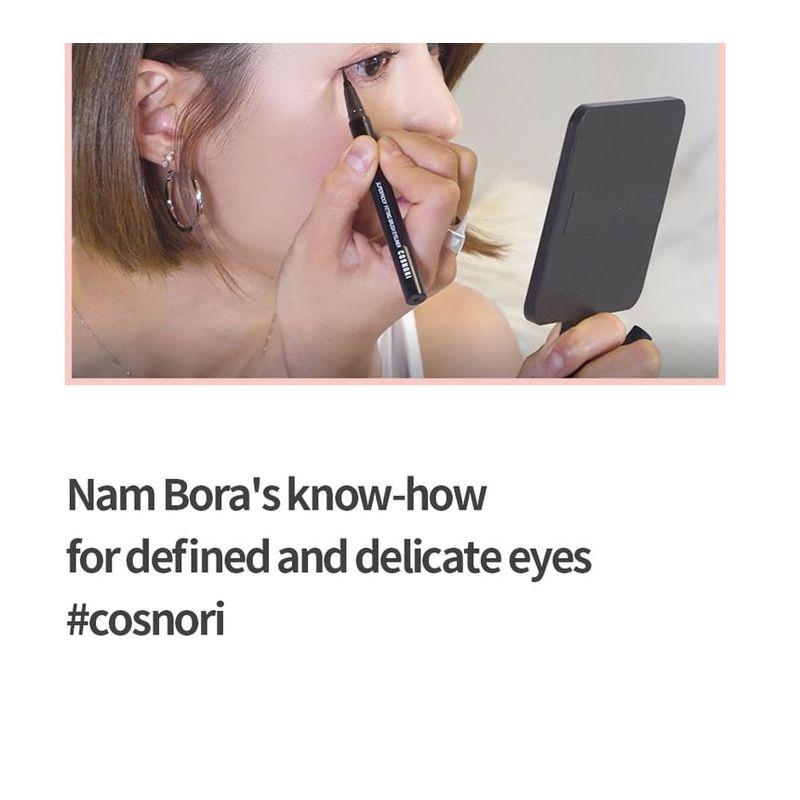 Cosnori Superproof Fitting Brush Eyeliner - 3 Colors