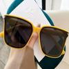 Fashion Style Sunglasses Women Big Size Square Shape Uv Protection Sun Glasses Women Travelling Hiking Glasses For Men