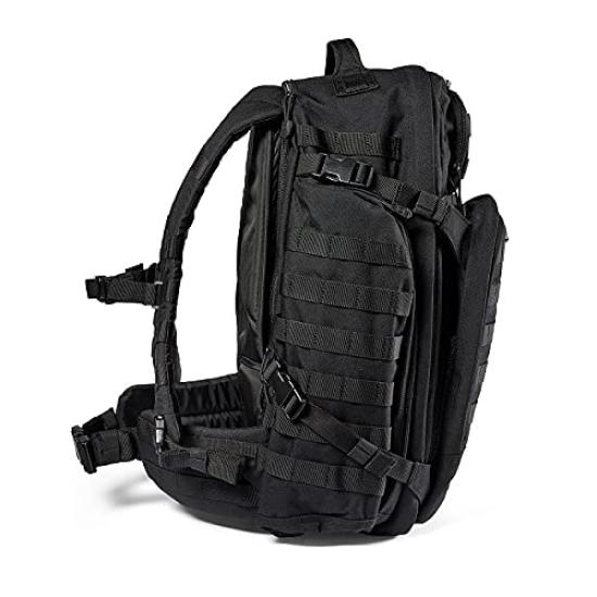 Military Tactical Rush 72 56565 Backpack Back 55 Liters Japanese [Five-Eleven] [New Model] 5.11 2.0/RUSH72 2.0 [Genuine Product] (Black)
