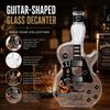 Slash Guitar Shaped Whiskey Decanter, Guns N' Roses Themed Liquor Bottle, Tennessee Whiskey Collectible Barware for Rock Fans