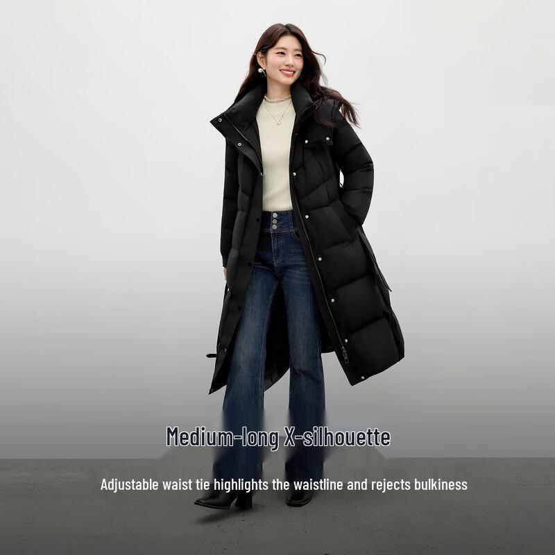 

Женский повседневный пуховик Qiushui Yiren с капюшоном M