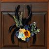 Creative Halloween Door Decorations Wooden Halloween Door Wreath  Festival Decor