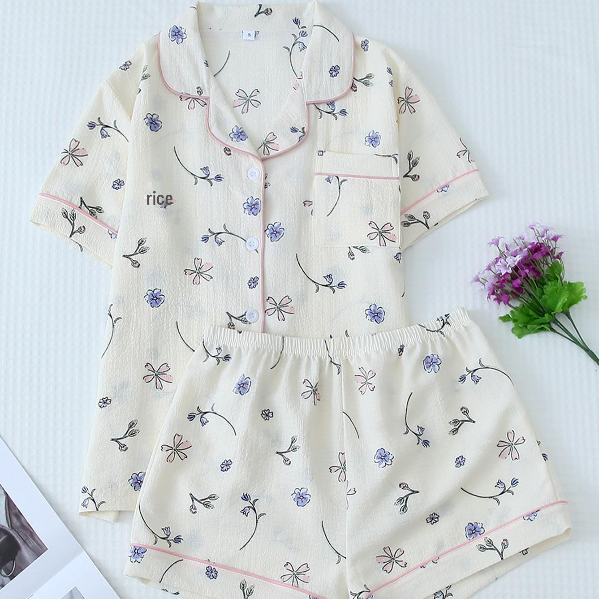 Tulip Pajamas: Exclusive Cross-Border European and American Loungewear Collection (2026) Small