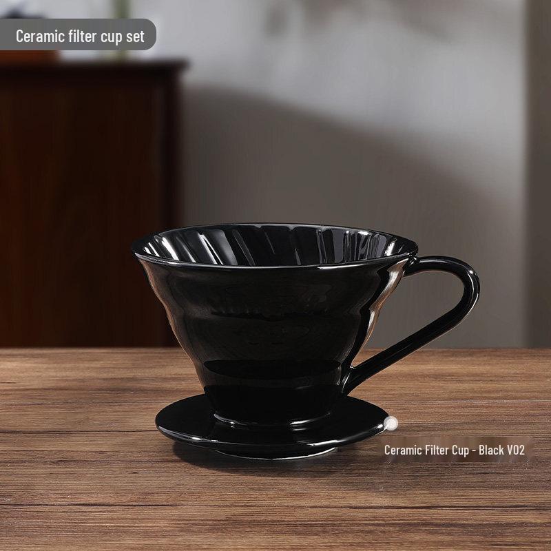 Qiwei V60 Ceramic Hand-Pour Coffee Set