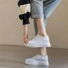 Fashion Casual Women Sneakers 2025 Spring New Fashion Comfortable Height Increased Lace Up Flat Shoes Outside Breathable Women Sneakers