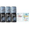 AXe  AXe  Fragrance Body Spray Clicks 60g X 3 Pcs With Leaflet Clicks