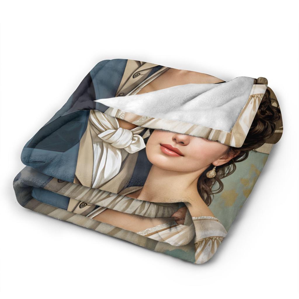 Pride and Prejudice Plush Blanket Kids Adult  Flannel Throw Blanket For Bedroom Super Warm Design Quality Bedspread Gift Idea