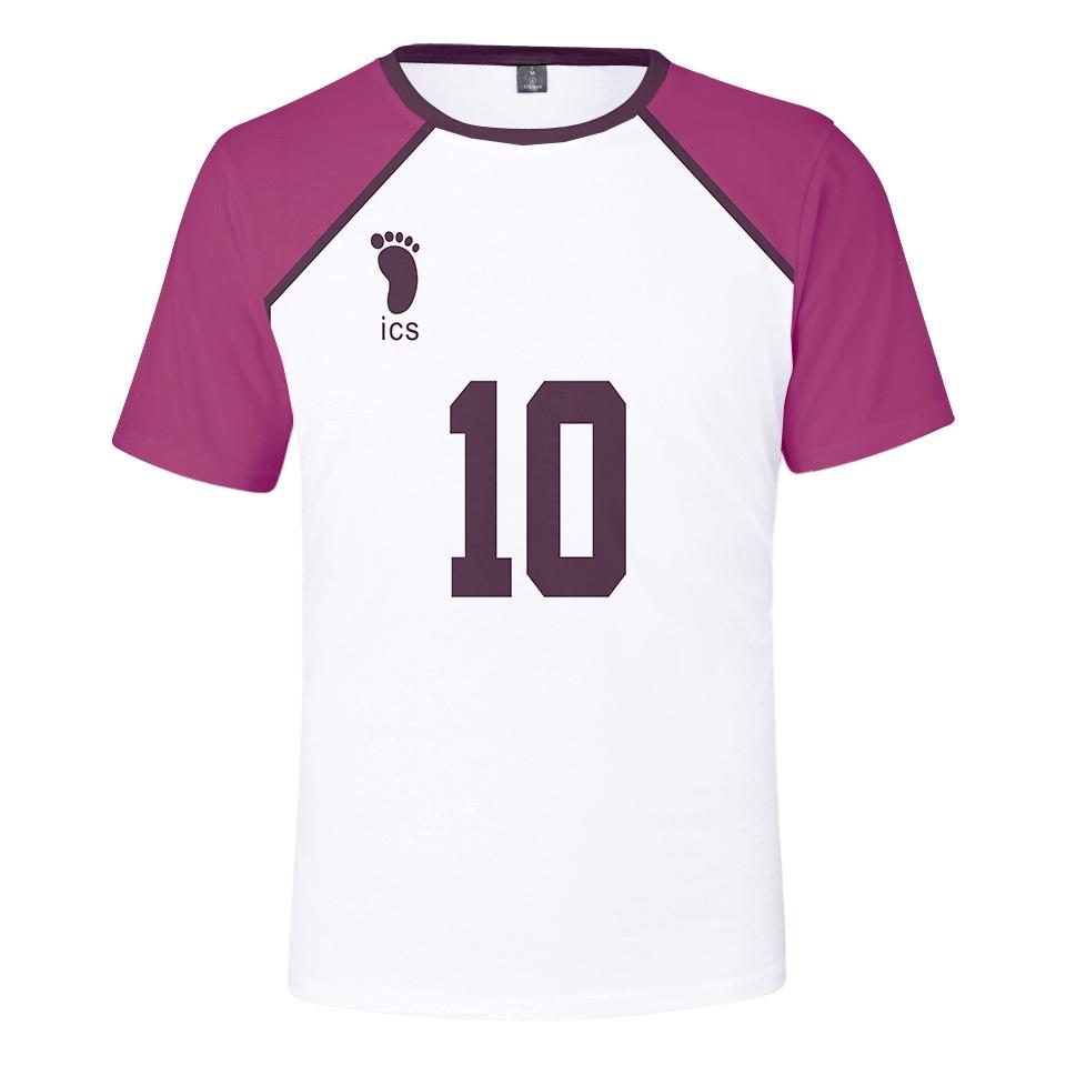 Anime Haikyuu Jersey 3D Print Sports Kid Tee Summer Men Women Short Sleeve Y2k Top Harajuku Cosplay Volleyball T-shirts