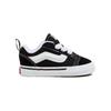 Vans Knu-Skool Toddler Black White Baby Sneakers VN000D0K6BT