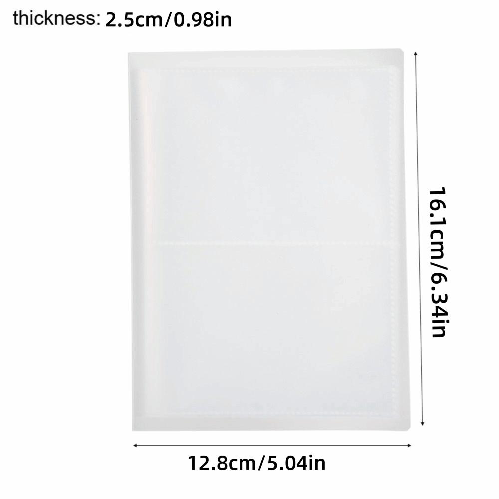 20 Pages 80 Slots Mini Size Sticker Storage Album Nail Art Display Book  For Postcards Vacations