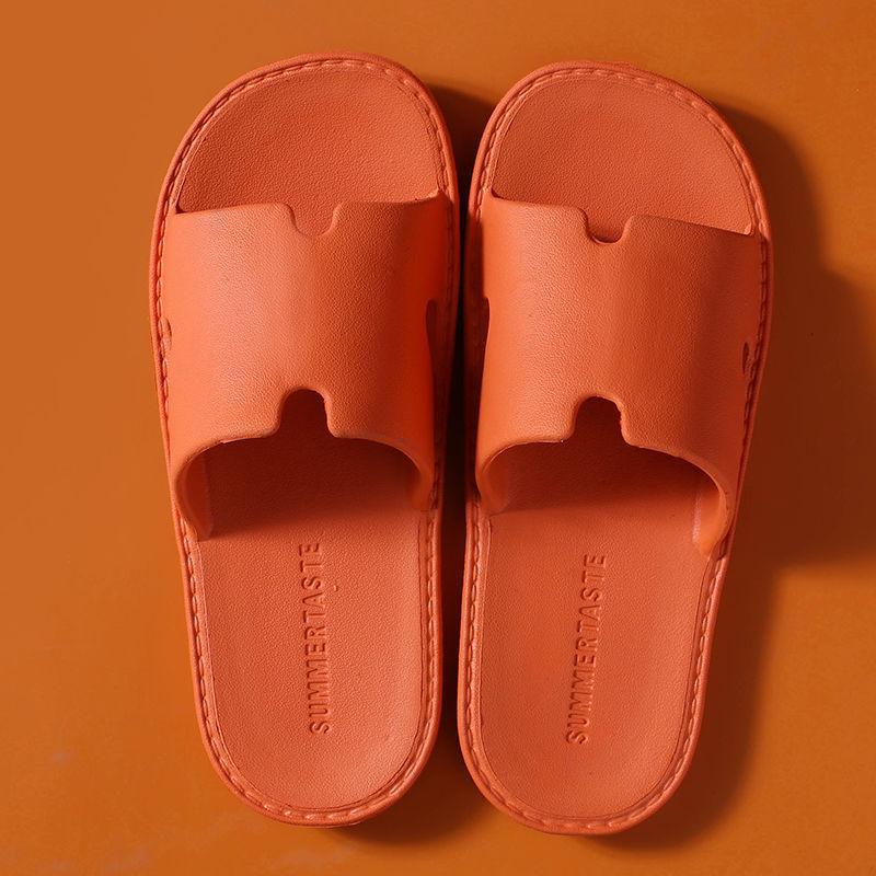Slippers Women's Home Couple Hotel Bathroom Non-slip Thick Bottom Massage Indoor Summer Cool Slippers Men