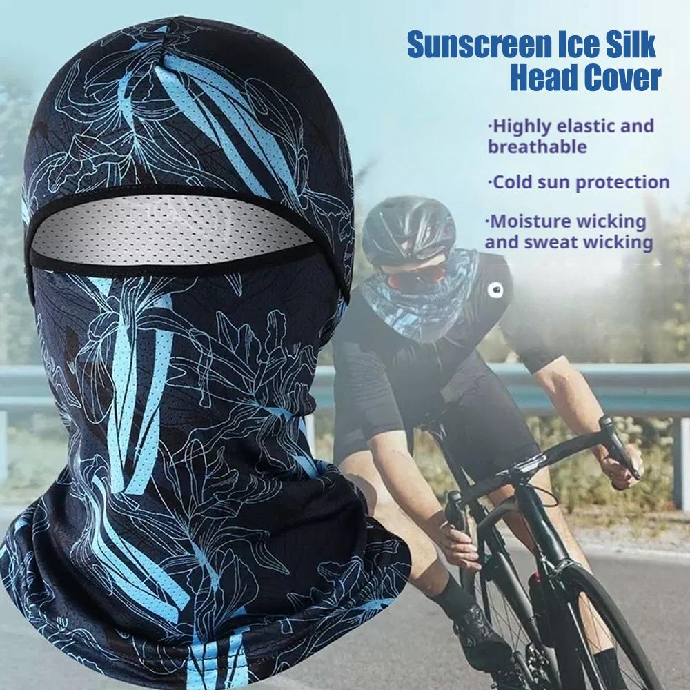 Breathable Full Face Balaclava Mask Quick Drying Scarf Masks For Cycling Women Hiking Snowboard Z1U6