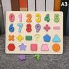 Dětské Alfabetické Aritmetické Číselné Puzzle Dřevěné Montessori Předškolní Učení Vzdělávací Hra Hračka Narozeninové Dárky Pro Děti